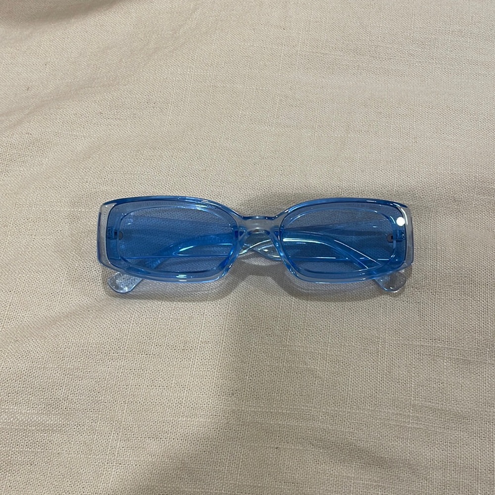 Forever 21 Tinted Blue Sunglasses